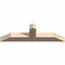 Ekena Millwork Portland Smooth Timber Gable Bracket, Douglas Fir, 36"W x 10"H x 3 1/2"D x 3 1/2"F, 7/12 Pitch GBW036X10X0404POR00SDF - alternate 2